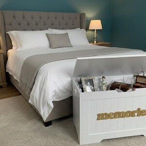 Large Personalised Wooden Storage Chest Keepsakes Memories