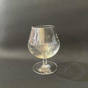 Princess House Crystal Heritage Brandy Snifter. Vintage Princess House Crystal. Princess House Stemware. Crystal Brandy Snifter.