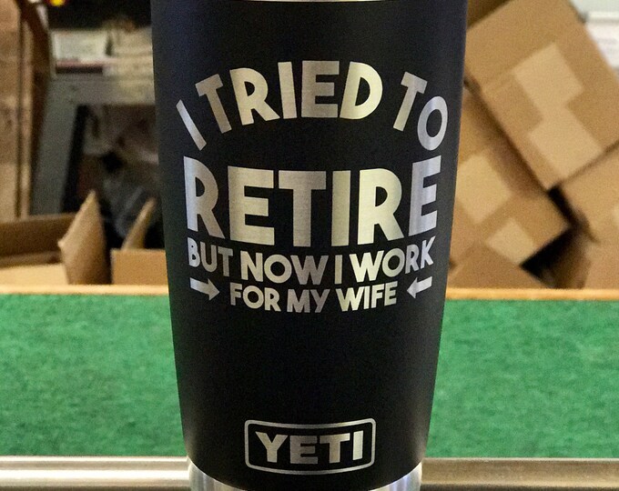 YETI Retirement ImpressMeGifts