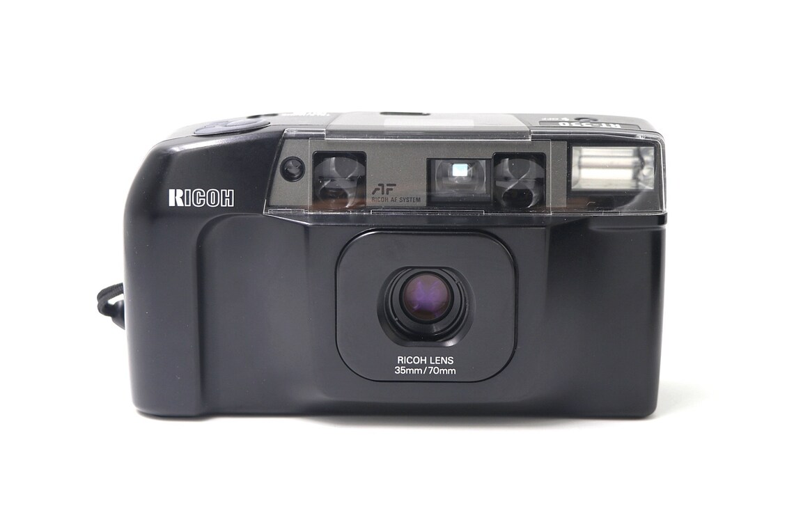Ricoh RT-550 - Cámara de película vintage. Point and shoot cámara. Testada, photo 2 of 5