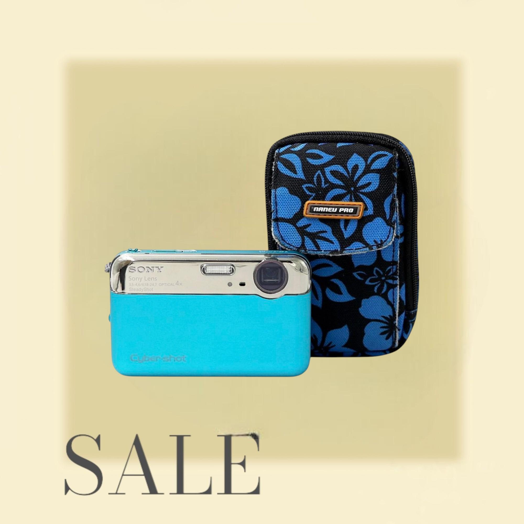 【海外仕様】SONY　ソニー　サイバーショット　DSC-J10 カメラ　ブルー Sony Cyber-shot DSC-J10 Blue - Vintage Silver Digital Camera