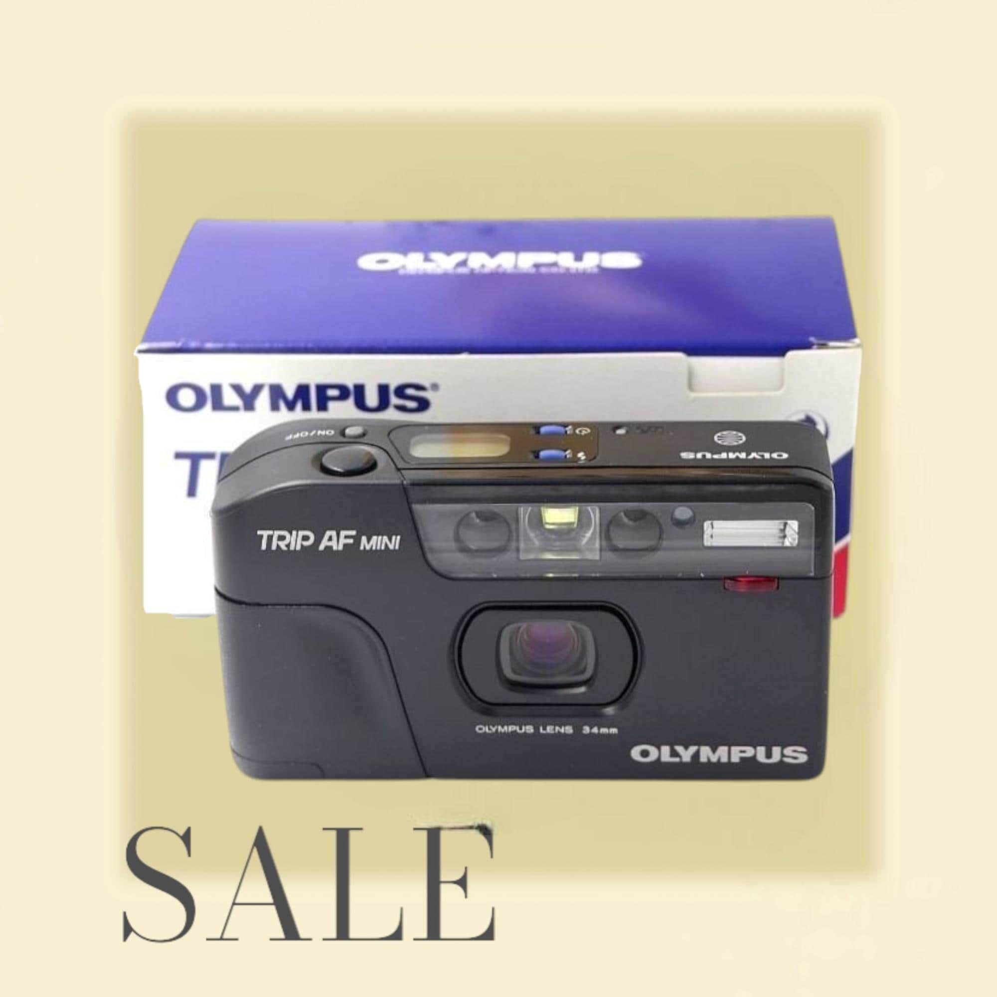 LIKE NEW! Olympus Trip AF Mini - Vintage Film Camera With 34mm