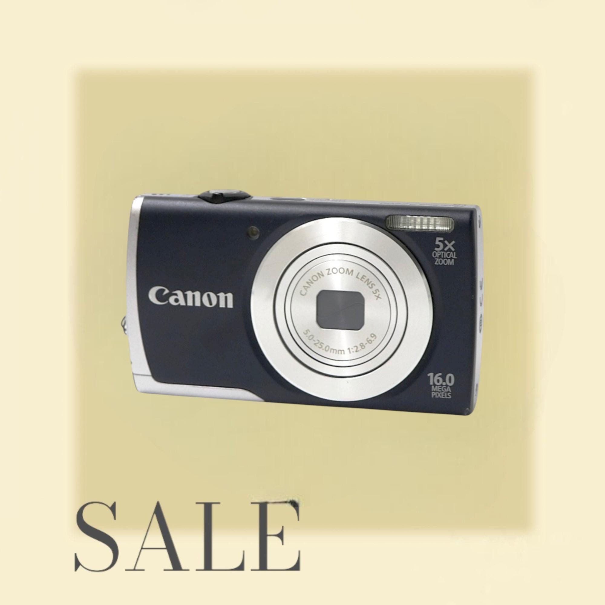Canon Powershot A2600 Black - Vintage Digital Camera. Point and
