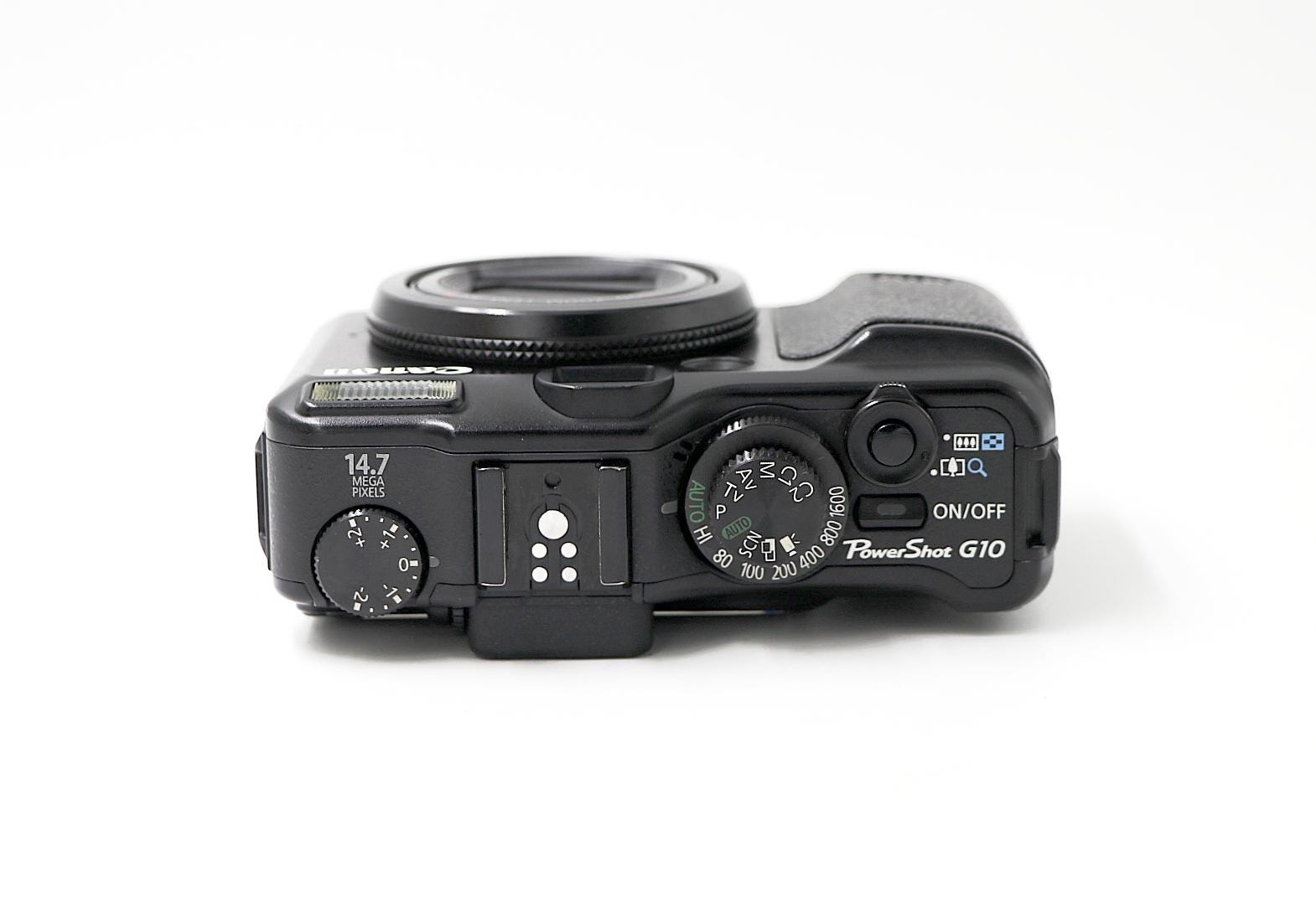 Black Canon Powershot G10 - Vintage Digital Camera. Point and
