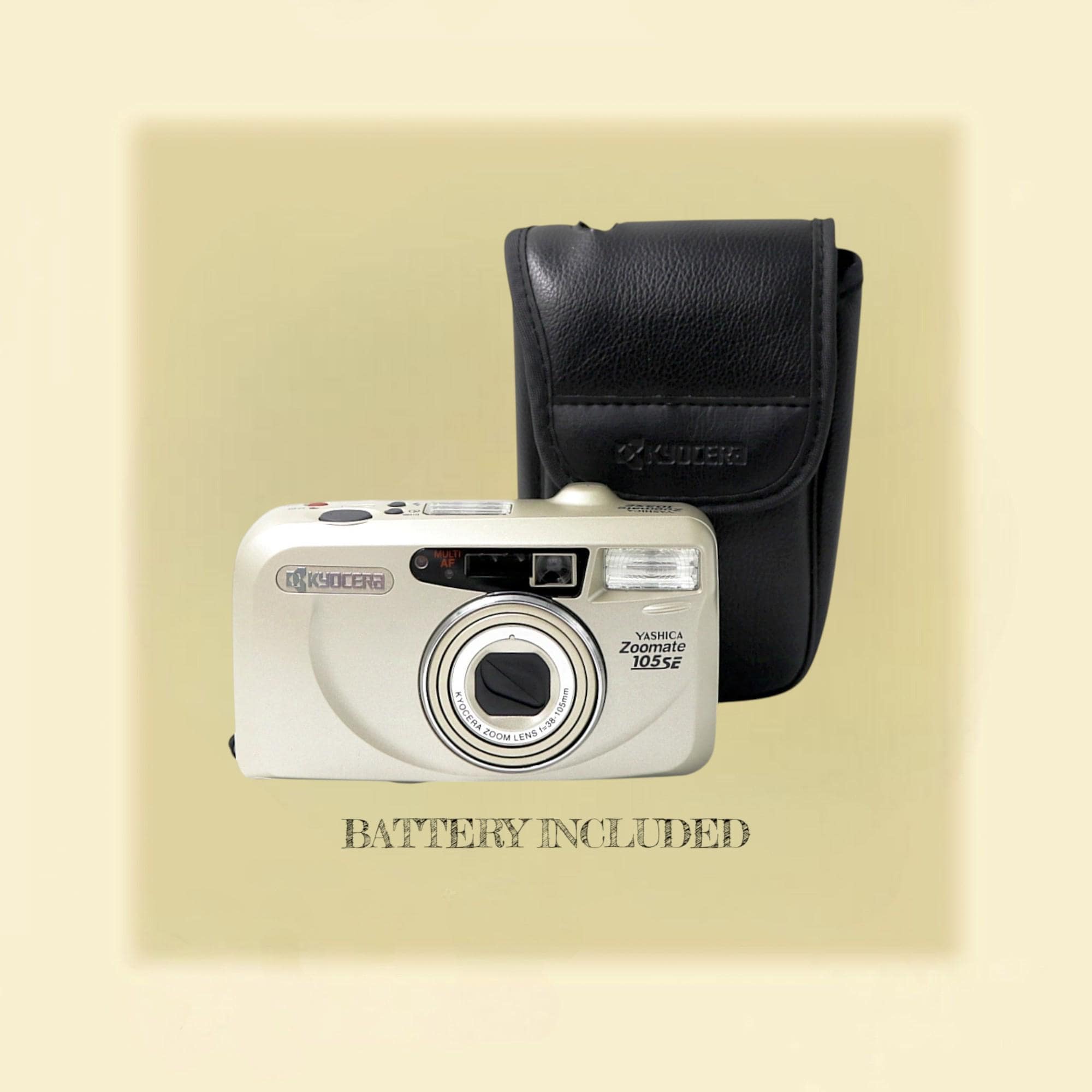 Yashica Zoomate 105 SE - Analog Film Camera. Point and Shoot
