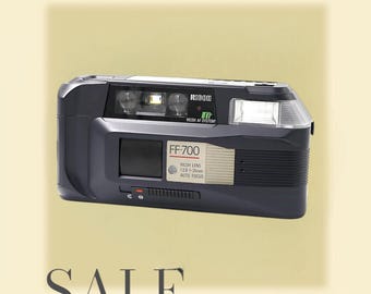 Ricoh FF-700 - Vintage film camera. Point and shoot camera. Tested.