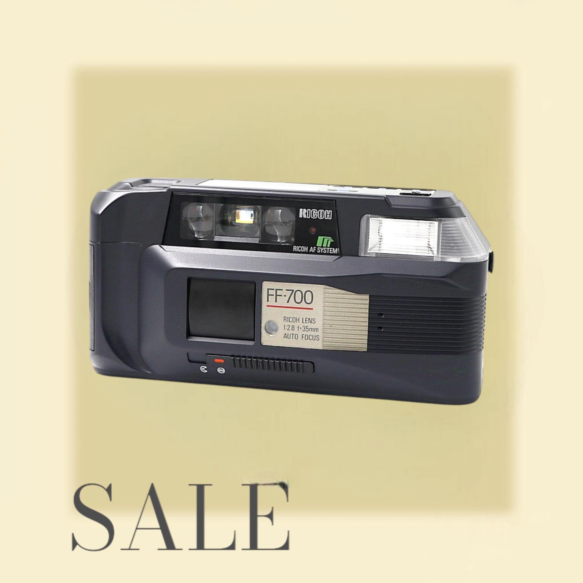 Ricoh FF-700 - Vintage film camera. Point and shoot camera. Tested.