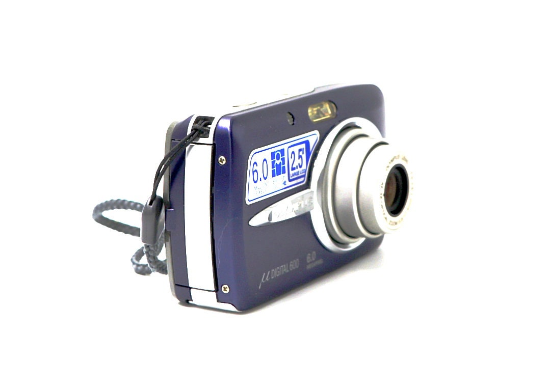 Olympus Mju Digital 600 6mp Digital Camera Tested | eBay
