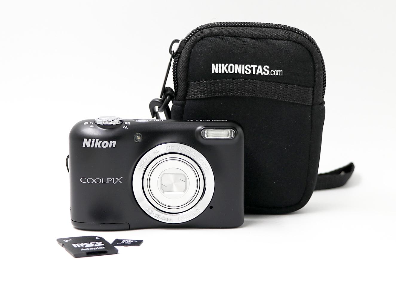 Nikon Coolpix L31 Black - Vintage Digital Camera. Point and Shoot