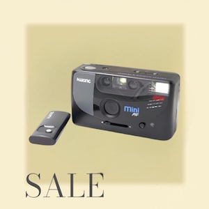 Hacking AF Mini met afstandsbediening *zeldzaam* - Vintage filmcamera. 35mm analoge camera. Getest.