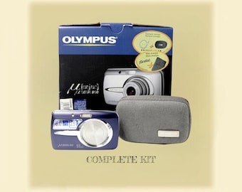 Olympus Mju Digital 600 Blue With Box / Olympus Stylus 600