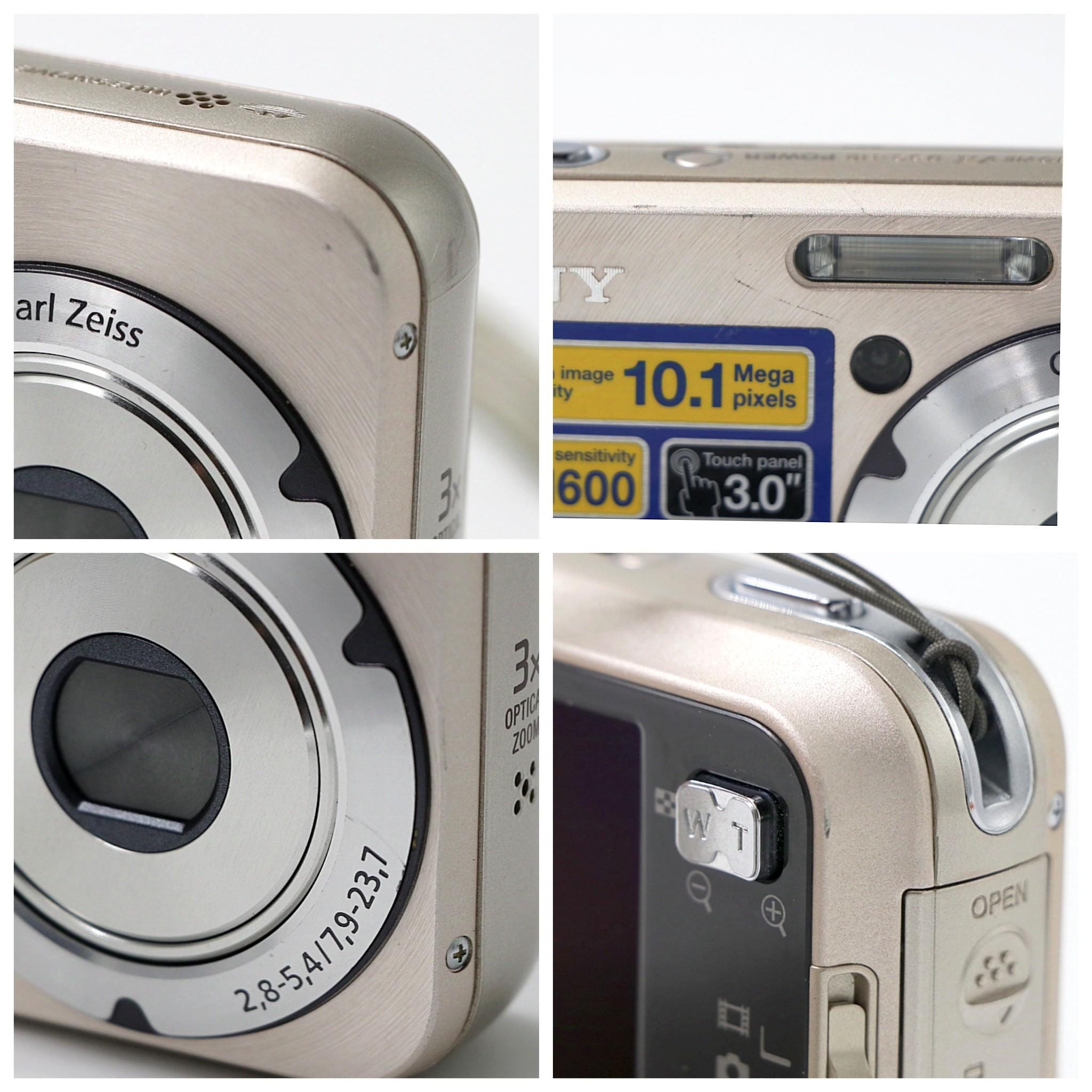 Sony Cyber-shot DSC-N2 シルバー Sony Cyber-shot DSC-N2 Gold Touchscreen - Silver Vintage