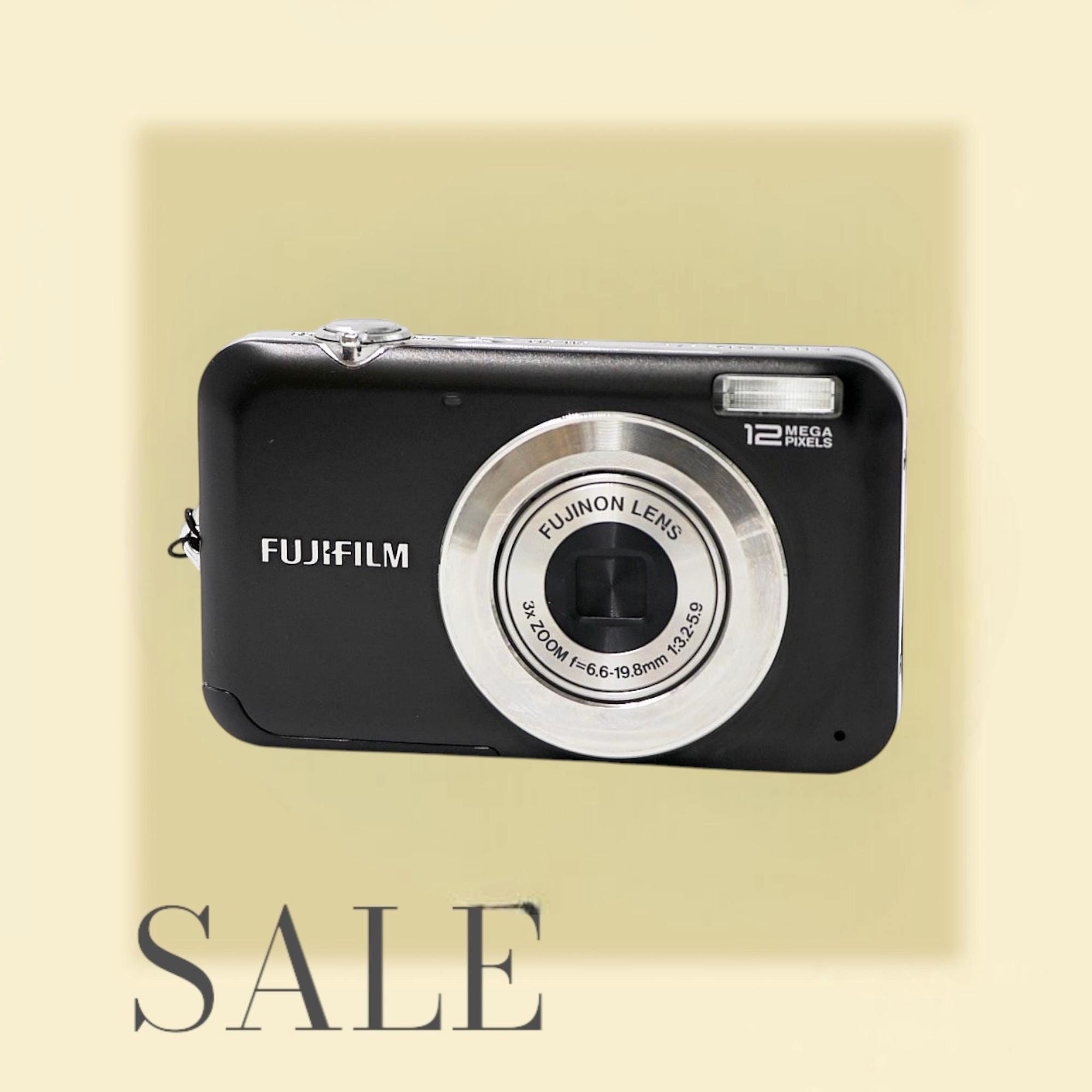 Fujifilm Finepix JV100 Black - Vintage Digital Camera. Point and