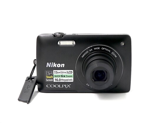 Excellent Condition! Black Nikon Coolpix S4200 With Touchscreen