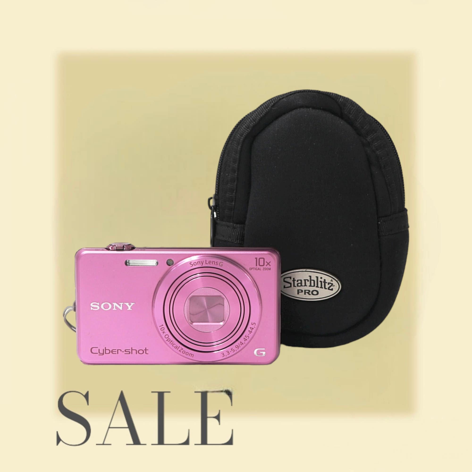 Dsc Wx220 Sony 45 Mp Camera Sony Cyber-shot DSC-WX220 Pink Vintage