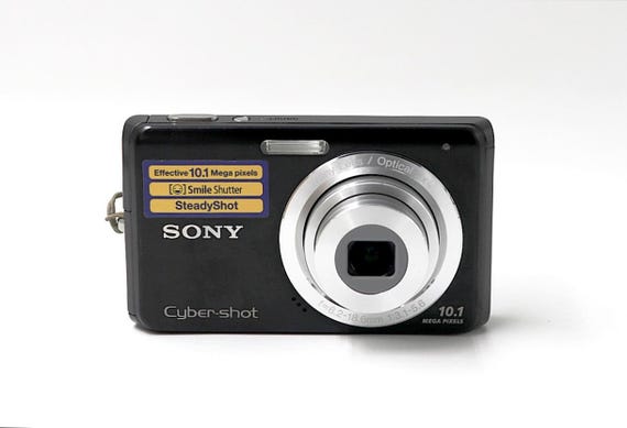期間限定セール Sony Digital Vintage - Box With Black DSC-W180 Cyber-shot デジタルカメラ