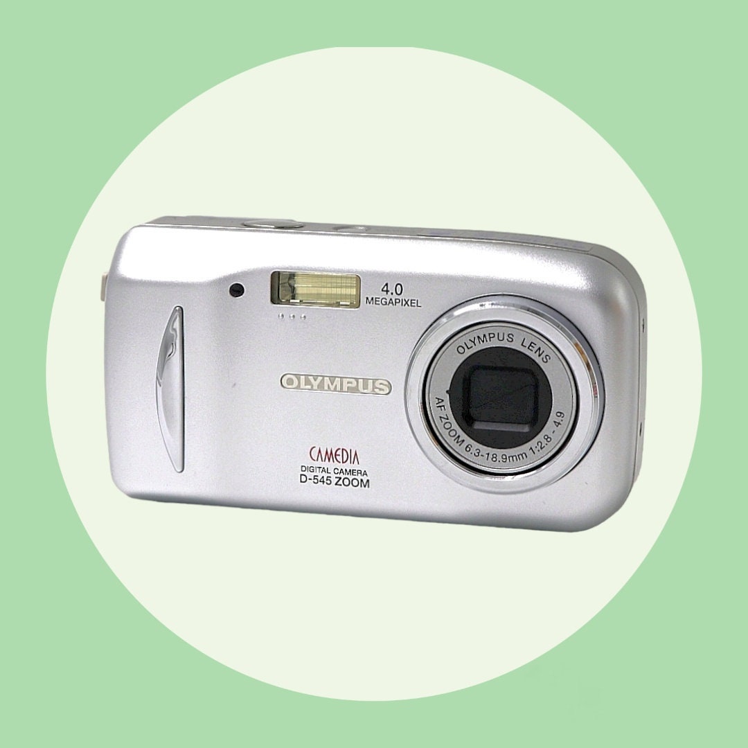 Olympus D545 Zoom Silver Vintage Digital Camera. Digital Etsy Australia
