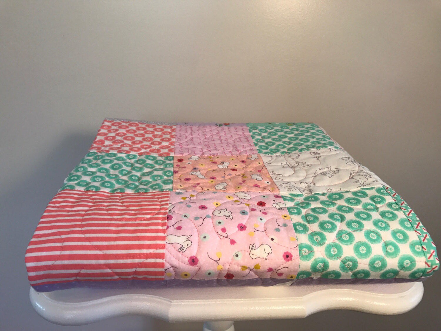 Handmade Girl Quilt Quilts for Sale Pink and Purple Star Etsy