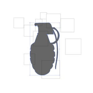 Grenade SVG PNG fichiers
