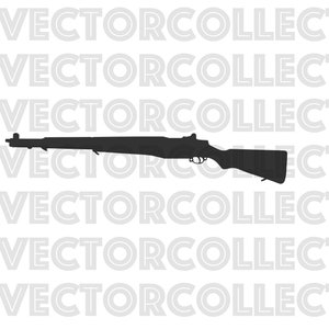 M1 Garand Rifle, Svg Dxf Eps Png, Clip Art, Instant Digital Download