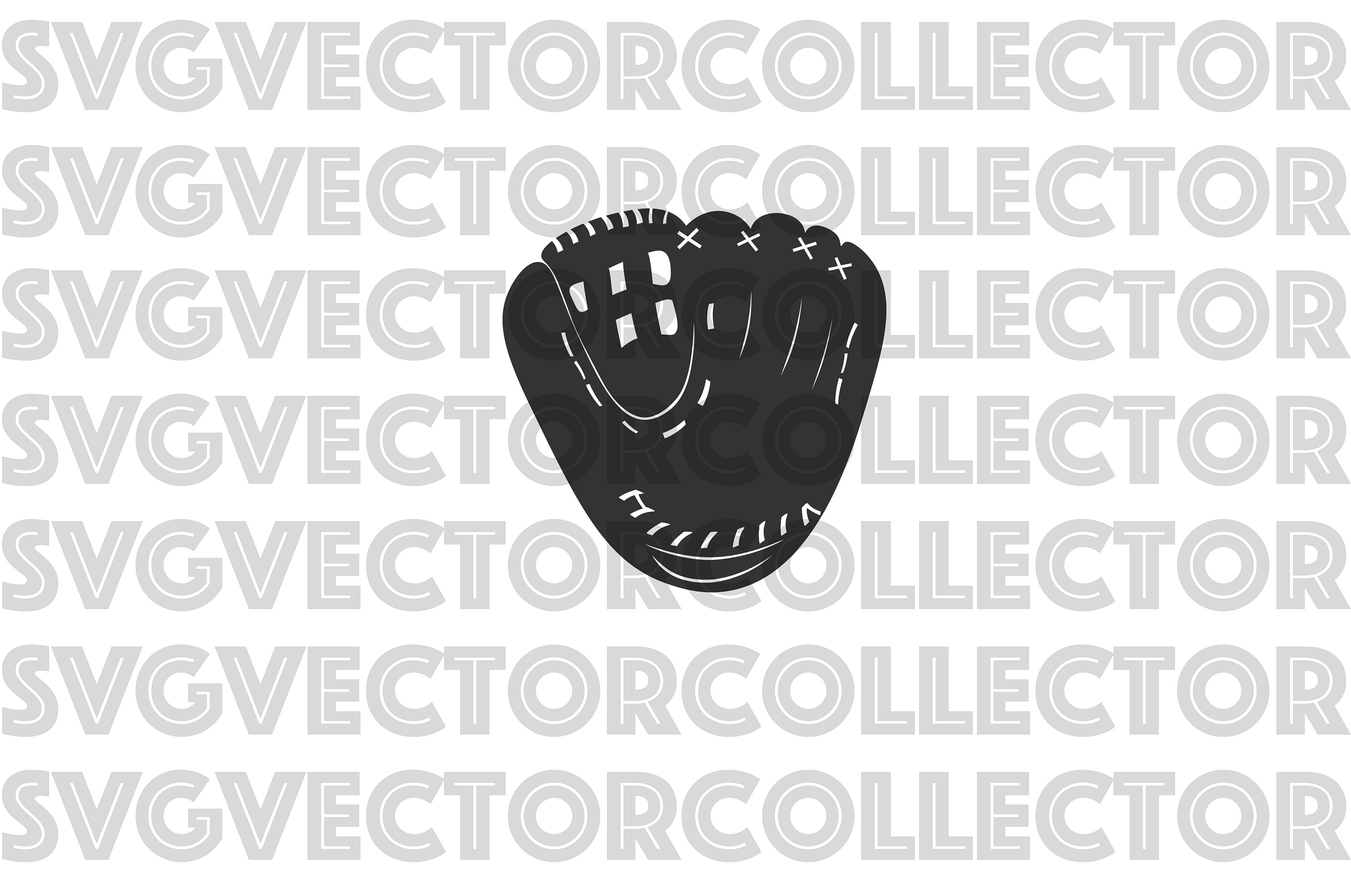 Download Baseball Glove Svg Dxf Eps Png Clip Art Instant Digital Etsy