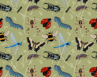 Bugs seamless pattern design