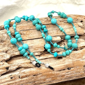 Eye Glasses Necklace , Reading Glasses Necklace, Sunglasses Necklace, Beaded Eye Glass Necklace J188