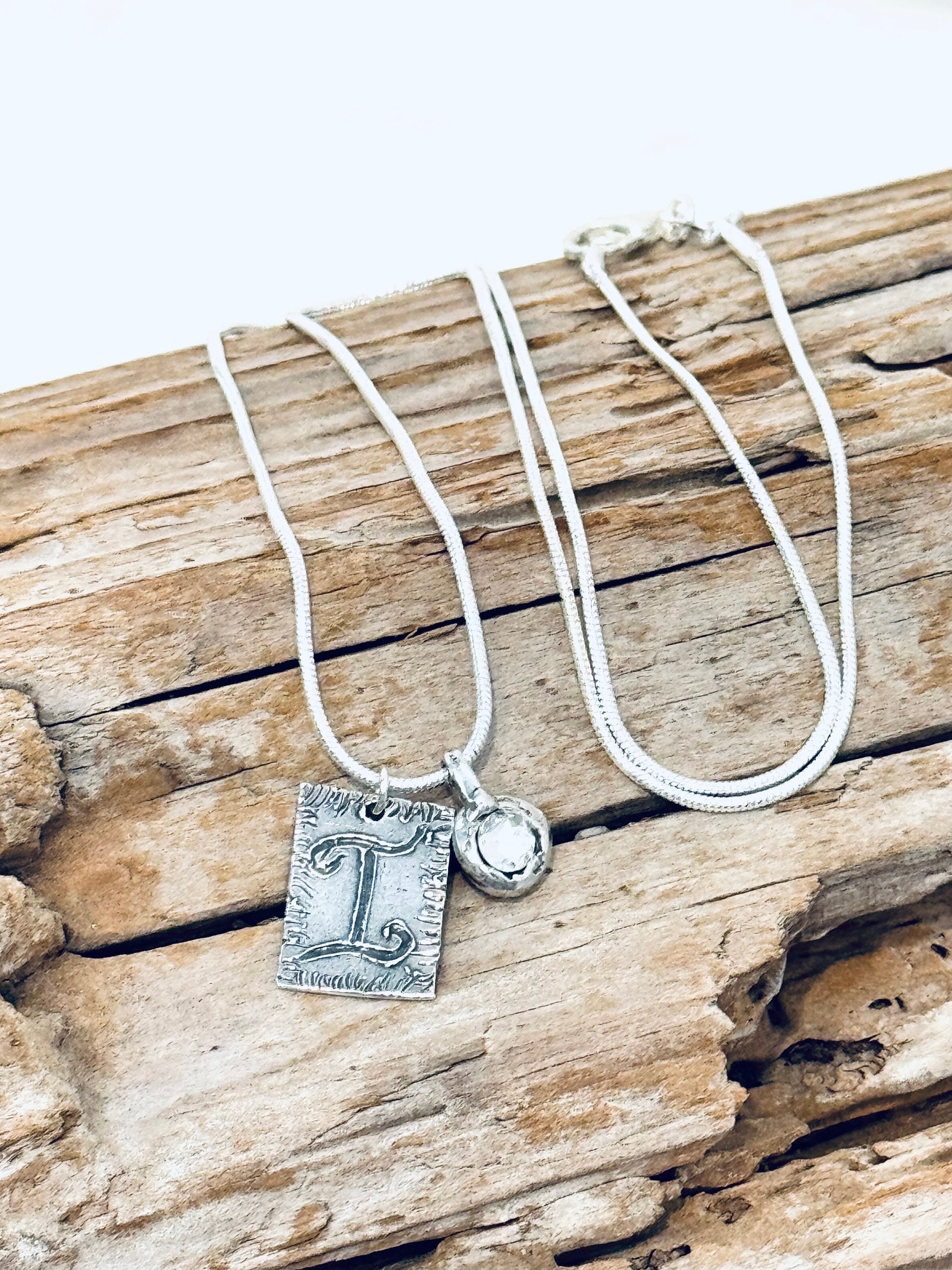 ネックレス・ペンダント SWAROVSKI Silver l Necklace 925 Sterling Silver Swarovski Champagne-Crystal Box Chain