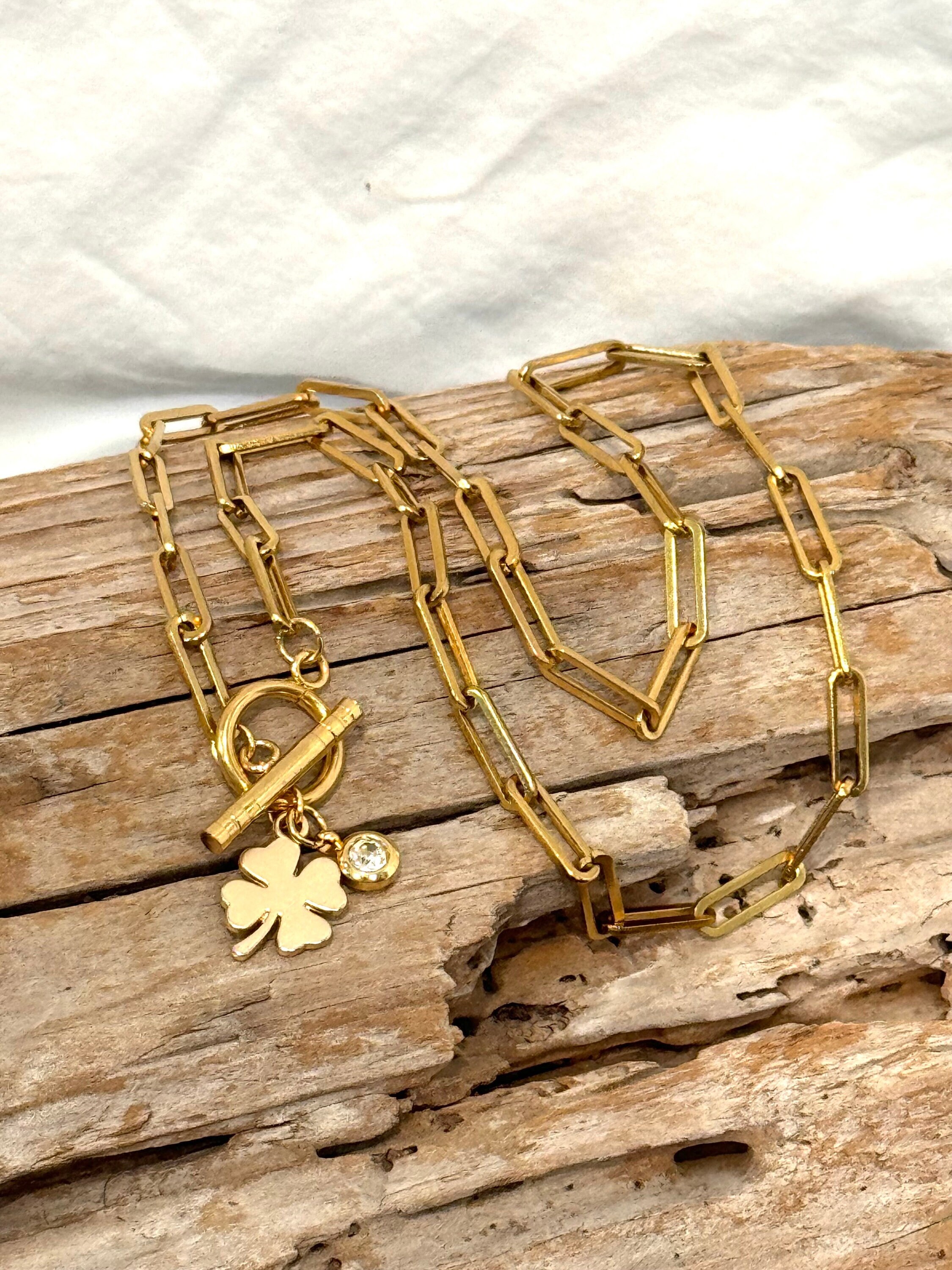 【SURGERY】l clover emblem necklace SURGERY】24ss surgery ice clover logo necklace (SURGERY