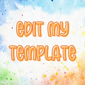 EDIT MY TEMPLATE | Add On