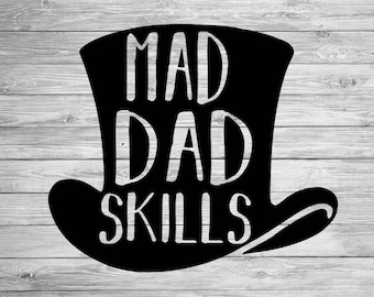Download Mad hatter svg | Etsy