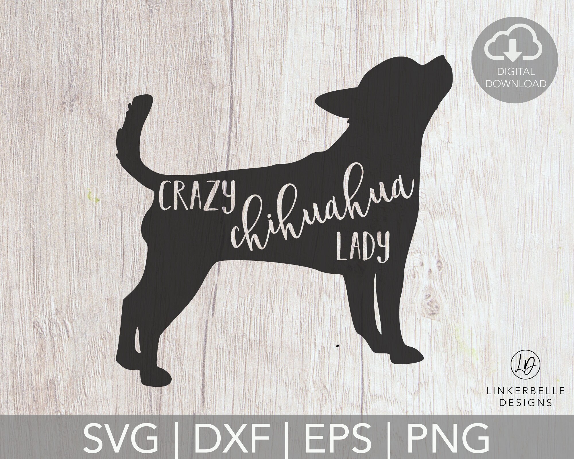 Download Crazy Chihuahua Lady Dog Lover Svg Chihuahua Mom Svg Etsy