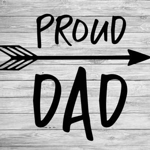 Papá Orgulloso (Descarga digital personalizable) {Licencia comercial gratuita incluida para pequeñas empresas}