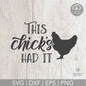 Diese Küken hatten es Bauernhof Mädchen SVG Huhn Mama DIGITAL DOWNLOAD {Kostenlose kommerzielle Lizenz für kleine Unternehmen inbegriffen}