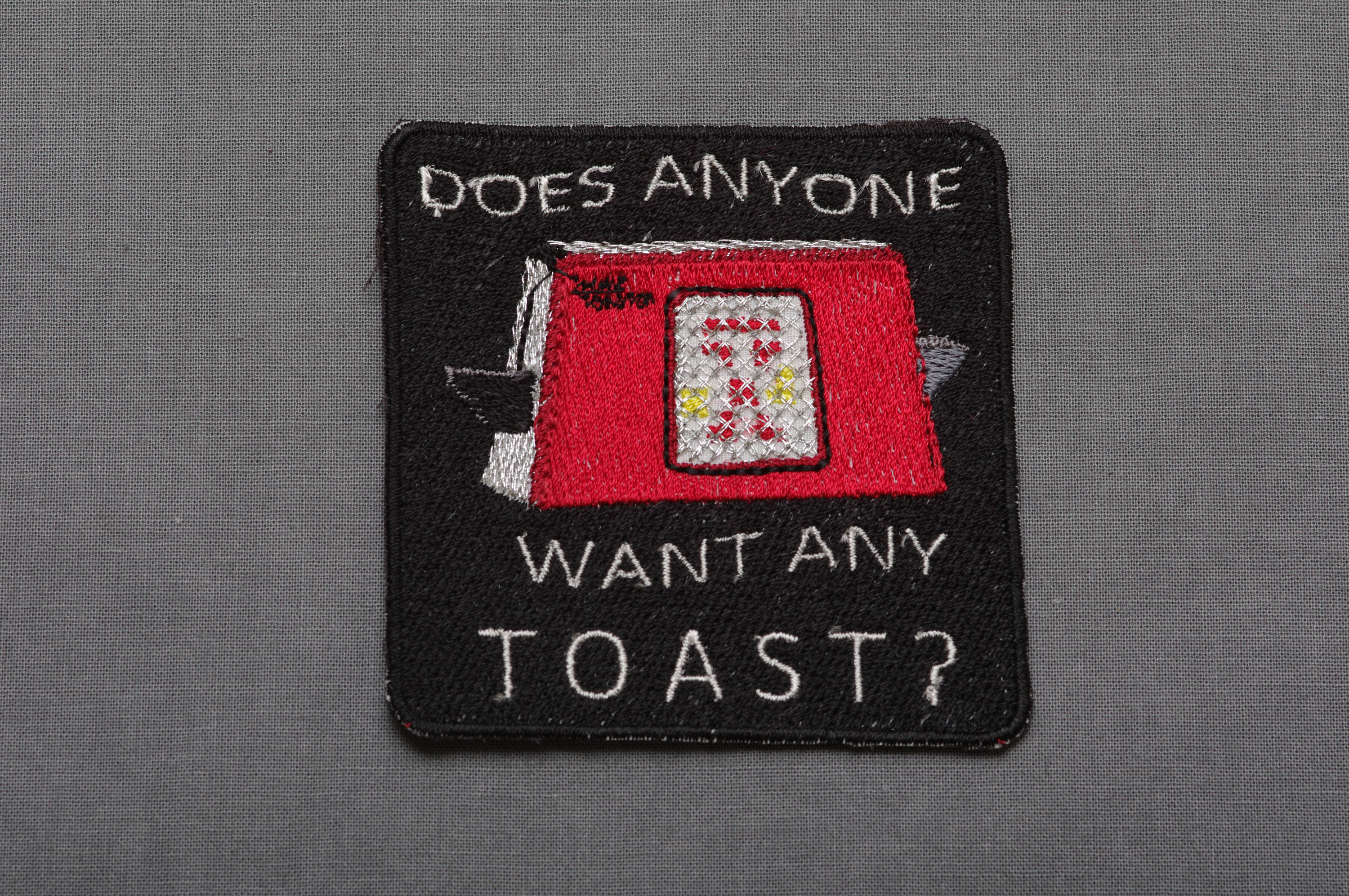 Talkie Toaster custom embroidered patch Etsy