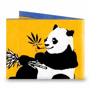Panda Slim Wallet: billetera de origami ultradelgada con un diseño magnífico