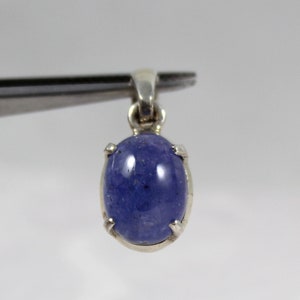 925 Sterling Silver, Natural Tanzanite Pendant, Tanzanite Gemstone, Handmade Pendant, Birthstone Statement Jewelry, Tanzanite Silver Pendant
