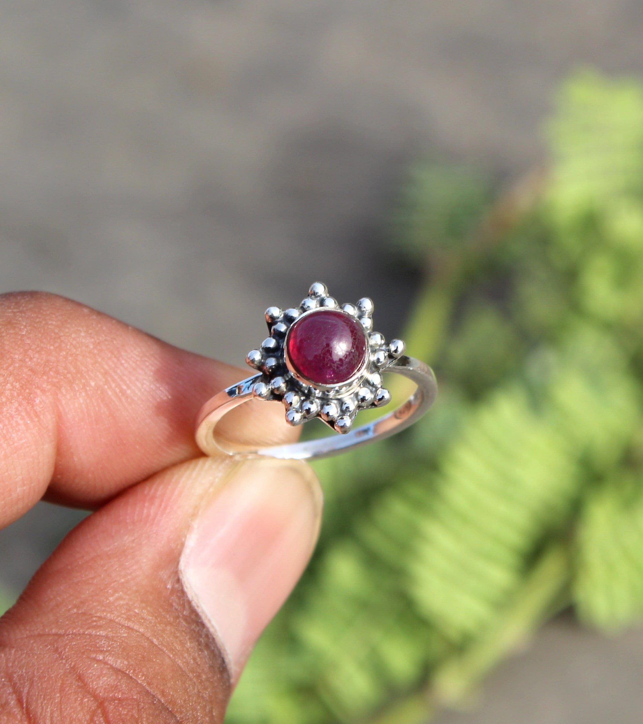 The Victorian Hexagon Ruby Ring- Peyton noº 7 – Segal Jewelry