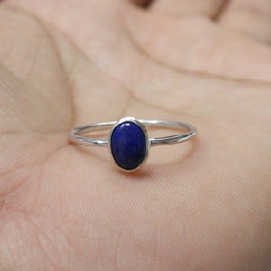 Lapis Lazuli Ring 925 Solid Sterling Silver Handmade Jewelry US-LPS-015 Lapis Lazuli Ring 925 Solid Sterling Silver Handmade Jewelry US-LPS-015