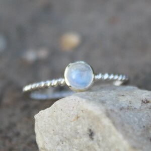 Silvershake Marquise Moonstone Ring - 14x7mm Natural Stone, 925 Sterling Silver Victorian Swirl Setting