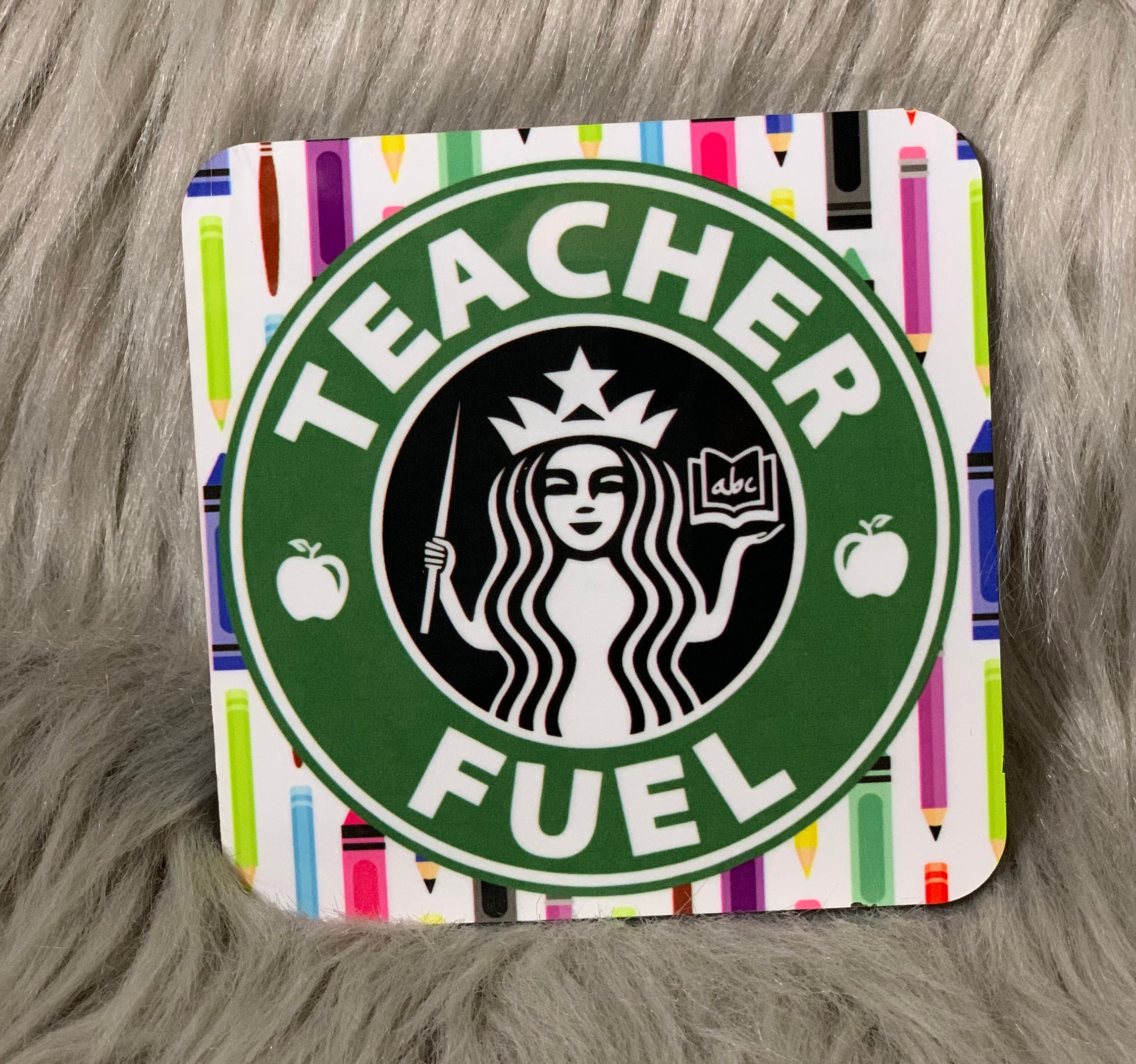 Teacher Coasters PERSONALIZED TEACHER GIFT Etsy