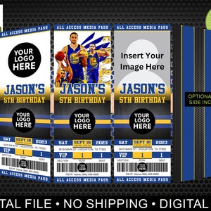 Golden State Warriors Invitation, Warriors Invite, Basketball Invitation, Digital Invitation, Sports Invitation, Birthday Party Invitation