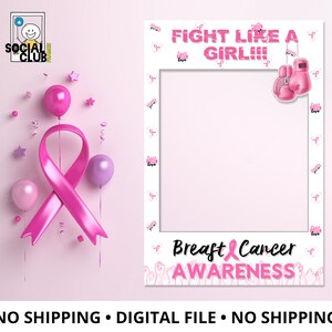 Breast Cancer Awareness Selfie Frame - Etsy