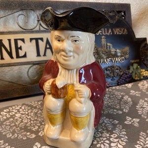 For the Bar Collection Tony Wood Philpot Character Toby Jug England !