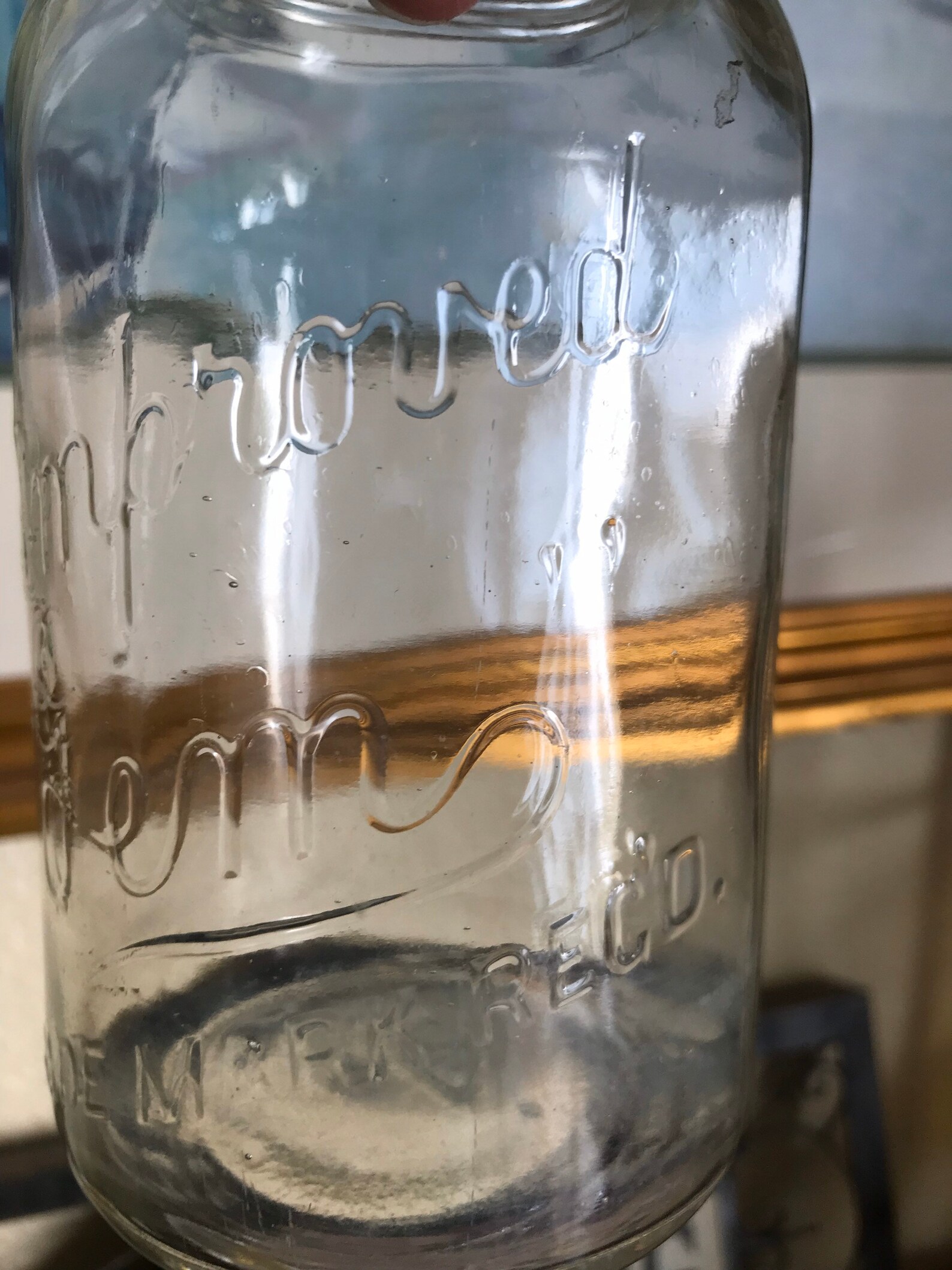 Vintage Improved Gem Canning Mason Jar Made in Canada Etsy