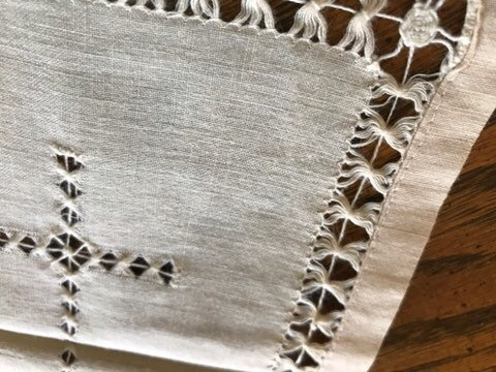 Collection of Vintage Doilies and Table Scarves Very Old Etsy