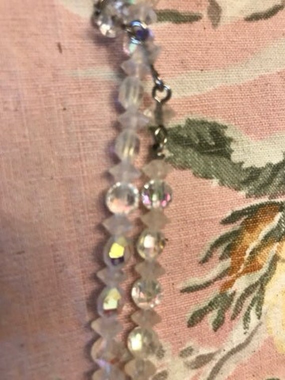 Vintage Crystal Necklace from Estate - image 2