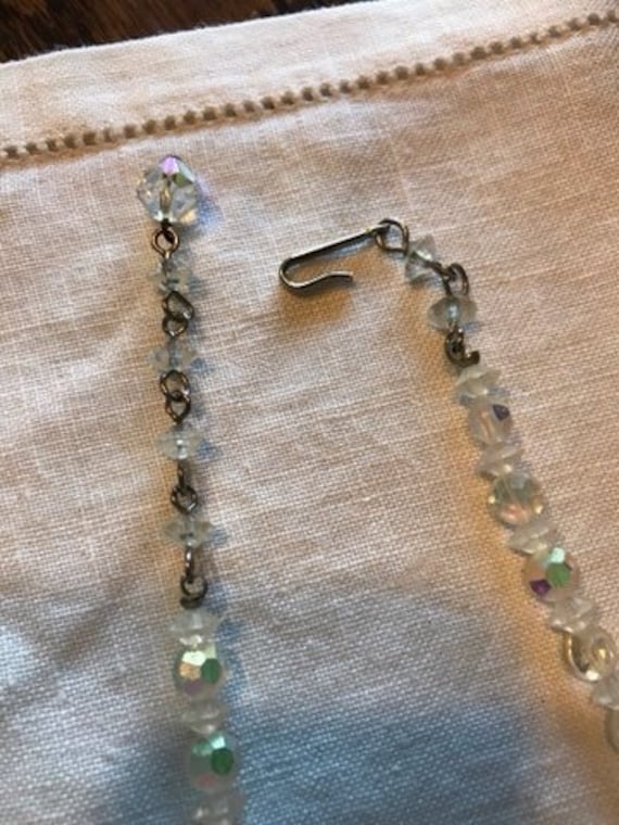 Vintage Crystal Necklace from Estate - image 9