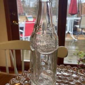 Vintage Star Soda Water Bottle Coca Cola Bottles Company Chillicothe MO