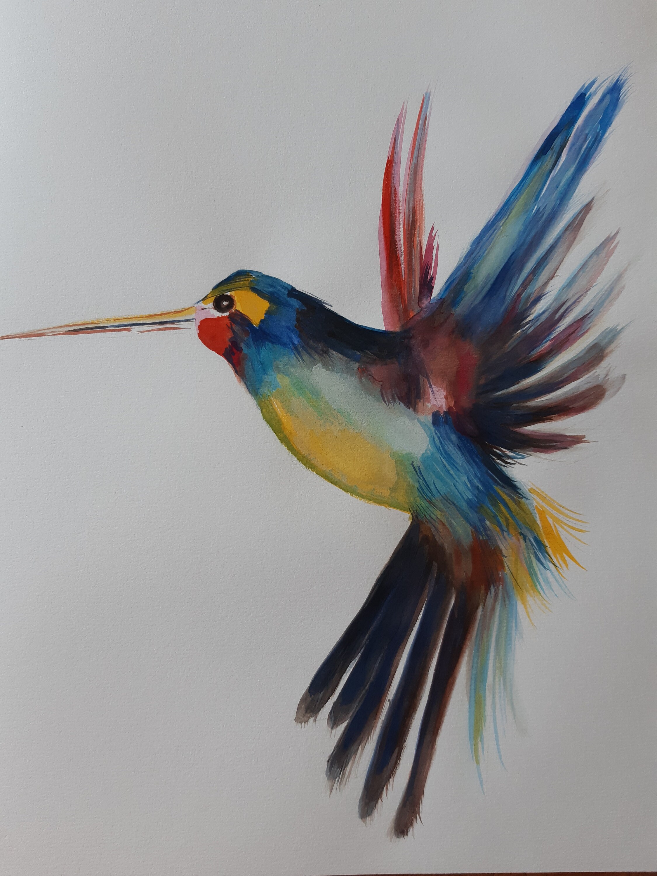 Aquarelle Oiseau